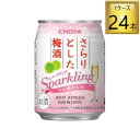 【5/15はP5倍★】チョーヤ梅酒 CHOYA さらりとした梅酒 スパークリング 缶 250ml×24本【1ケース】