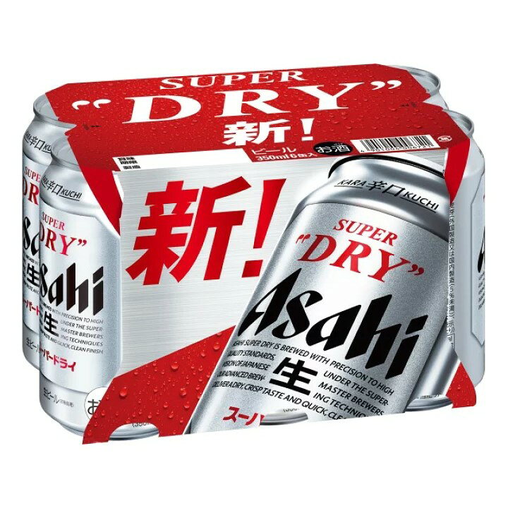 アサヒビール アサヒ スーパードライ 缶 350ml×6本