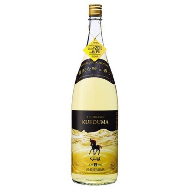 ◎神楽酒蔵 麦焼酎 25 ひむかのくろうま 長期貯蔵 1.8L 【同一規格6本まで1個口送料】