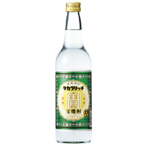 ◎宝酒造 25度 タカラリッチ 600ml【同一規格12本まで1個口送料】