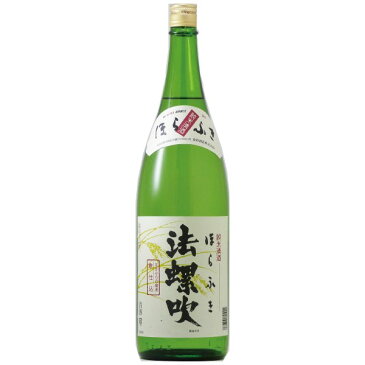 ★全品P5倍★ 4日20：00〜5日高砂酒造 純米酒 法螺吹 1.8L【1.8Lまでの商品なら6本まで1個口送料】