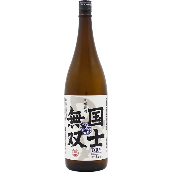 ◎高砂酒造 本醸造酒 国士無双 DRY 1.8L【同一規格6本まで1個口送料】