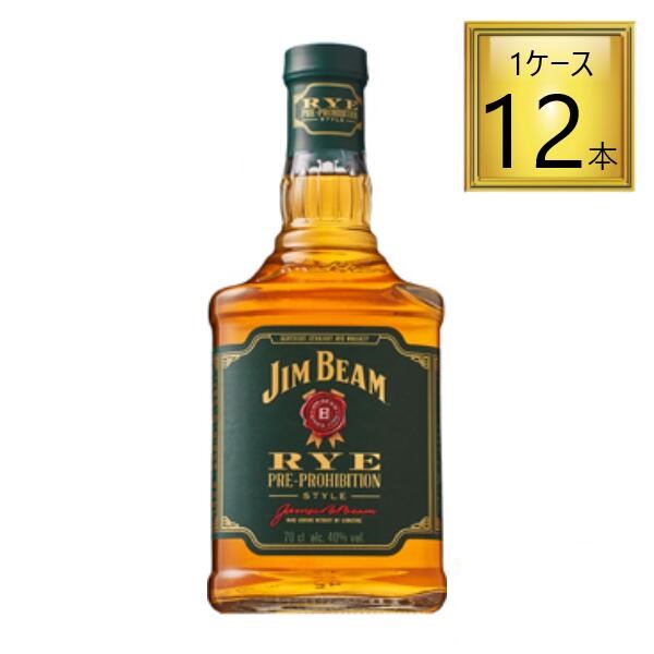 楽天ワタショウプレミアムショップ◎サントリー ジムビーム ライ 700ml×12本【1ケース】