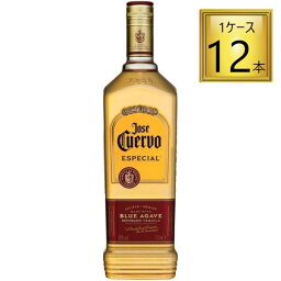 【エントリーでP10倍】◎アサヒビール ホセ クエルボ エスペシャル テキーラ ゴールド 750ml×12本【1ケース】