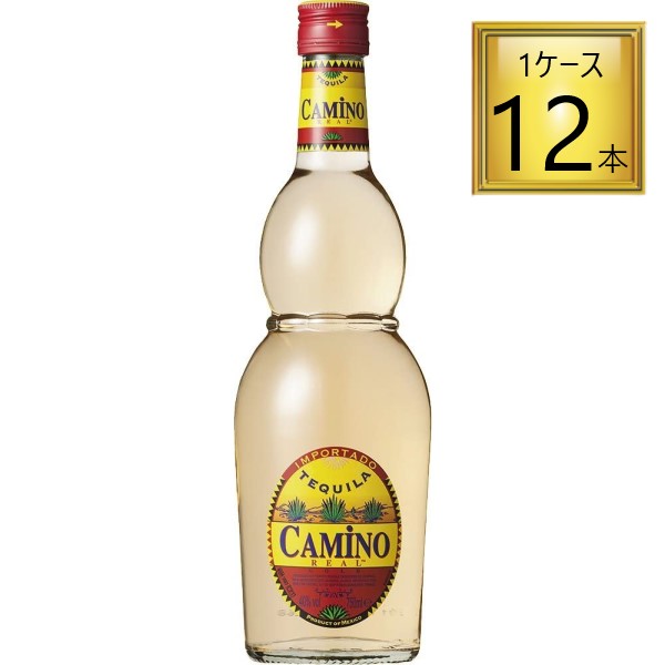 ◎サッポロビール カミノ レアル ゴールド テキーラ 750ml×12本【1ケース】