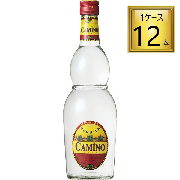 【5/15はP5倍】◎サッポロビール カミノ レアル ホワイト テキーラ 750ml×12本【1ケース】