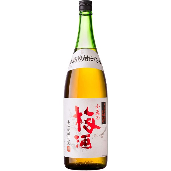 ◎小正醸造小正の梅酒 本格焼酎仕込み 1.8L 【同一規格6本まで1個口送料】