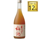 ◎梅乃宿 あらごし梅酒 720ml×12本【1ケース】
