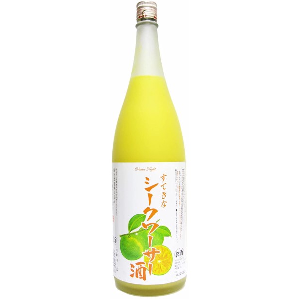 ◎麻原 すてきなシークワーサー酒 1.8L【同一規格6本まで1個口送料】