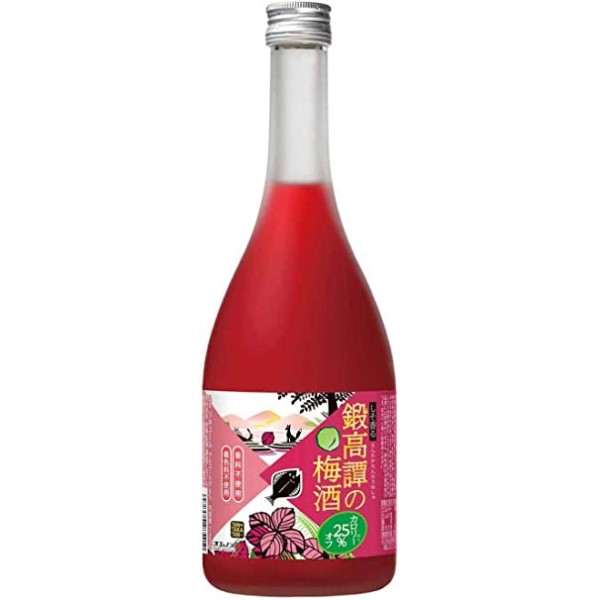 合同 鍛高譚の梅酒 カロリー25％オフ 720ml 【1.8Lまでの商品なら6本まで1個口送料】のサムネイル