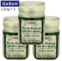 【冷蔵】ギャバン グリーンマスタード 120g×3本