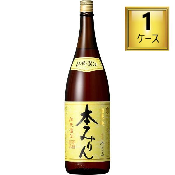 白扇酒造 福来純 3年熟成 本みりん 箱無 1.8L 6本【1ケース】