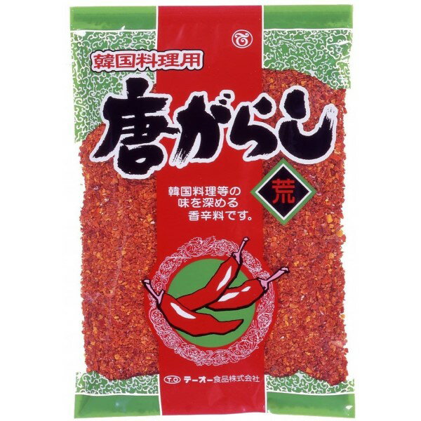 1)名称：調味料 2)原材料：唐辛子 3)内容量：250g 4)賞味期限：開封後お早めにお召し上がりください　　 5)保存方法：常温保管　韓国・朝鮮料理を特徴づける唐がらしを原料にした商品。韓国料理や朝鮮料理に。