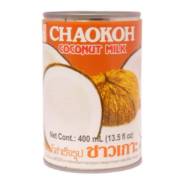 1)名称：調味料 2)原材料：ココナッツ／酸化防止剤（クエン酸） 3)内容量：400ml 4)賞味期限：開封後お早めにお召し上がりください　　 5)保存方法：常温保管　タイ料理には欠かせない調味料。ココナッツの液状タイプ。ココナッツの油分があるのでカレーに良く合います。