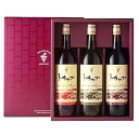 【北海道】十勝ワイン ギフトセット TS-330 720ml×3本 トカップ 赤×1本 白×1本 ロゼ×1本