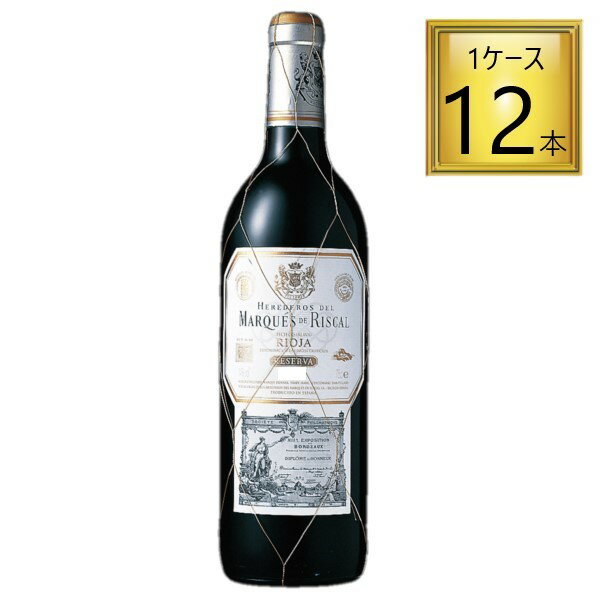 ◎サッポロビール マルケス　デ　リスカル　ティント レゼルバ 赤 750ml×12本【1ケース】