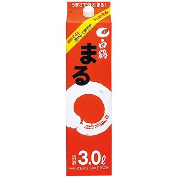 ◎白鶴酒造 まる 3L【4本まで1個口送料】