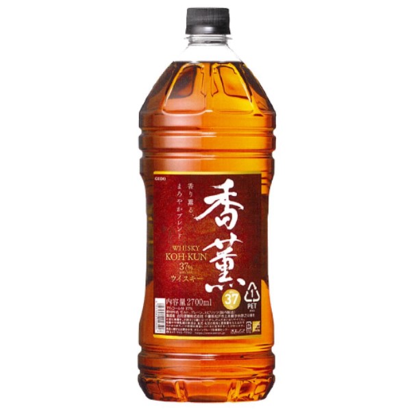 合同酒精 ウイスキー 香薫 2.7L 【同一規格6本まで1個口送料】