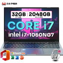【高性能ゲーミング・仕事兼用】ノートパソコン ゲーミングノートpc Office付き 新品 パソコン 第10世代 Intel Core i7-1060NG7 W...