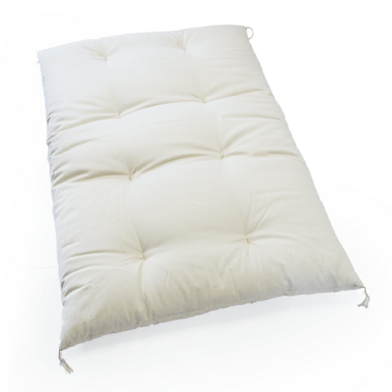 綿100% お昼寝敷布団 綿ブロード生成り生地