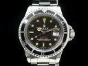 【USED】 ロレックス - ROLEX - サブマリーナ デイト 1680 赤サブ SS/SS 巻きブレス アンティーク 【Luxury Brand Selection】 【中古】 腕時計