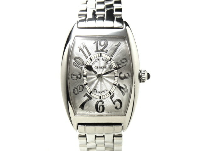 【USED】 フランクミュラー - FRANCK MULLER - トノー カーベックス 1752QZ REF　希少！ 美品　SS/SS クオーツ シルバー 銀 ダイヤル レディース　【Luxury Brand Selection】 【中古】 腕時計