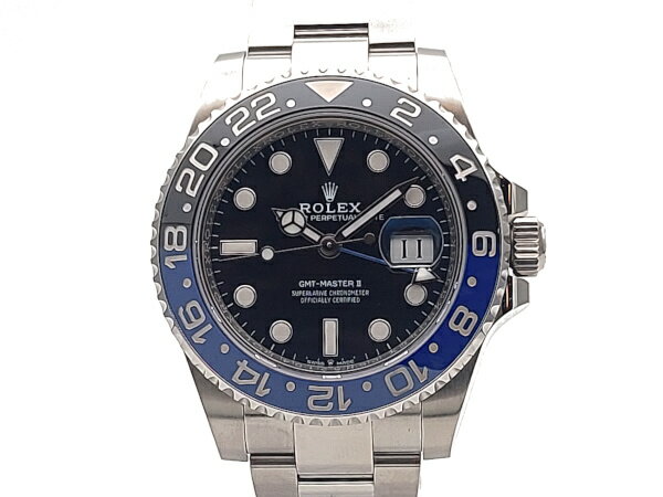 【未使用】 ロレックス - ROLEX - GMTマスター2 126710BLNR　未使用　SS/SS　青×黒ベゼル　自動巻き メンズ 腕時計