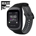 【即納】HEALBE GoBe3 ゴービー3 ヒールビー スマートウォッチ ブラック×グレー ダイエット 摂取&燃焼カロリー自動計測 睡眠 歩数 距離 メンズ レディース