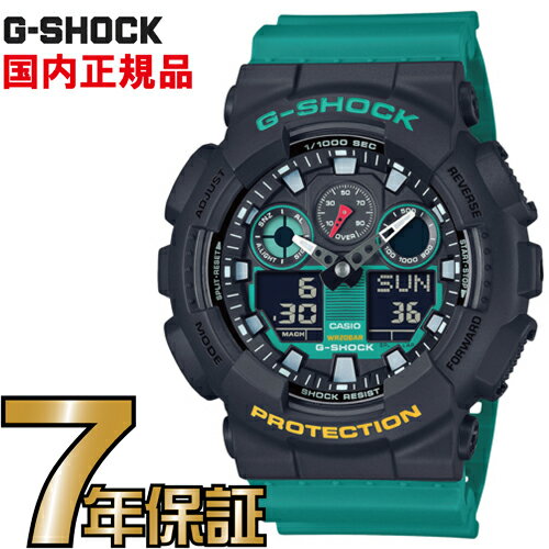 G-SHOCK Gショック アナログ GA-100MT-1A3JF CASIO 腕時計 【国内正規品】 メンズ