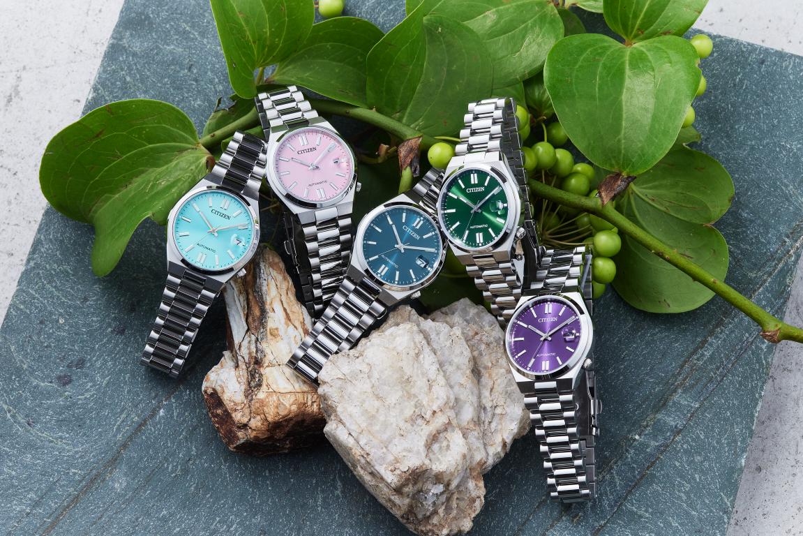 シチズンコレクション NJ0200-50Z ツヨサ TSUYOSA Collection メカニカル 自動巻き 機械式 ピンク