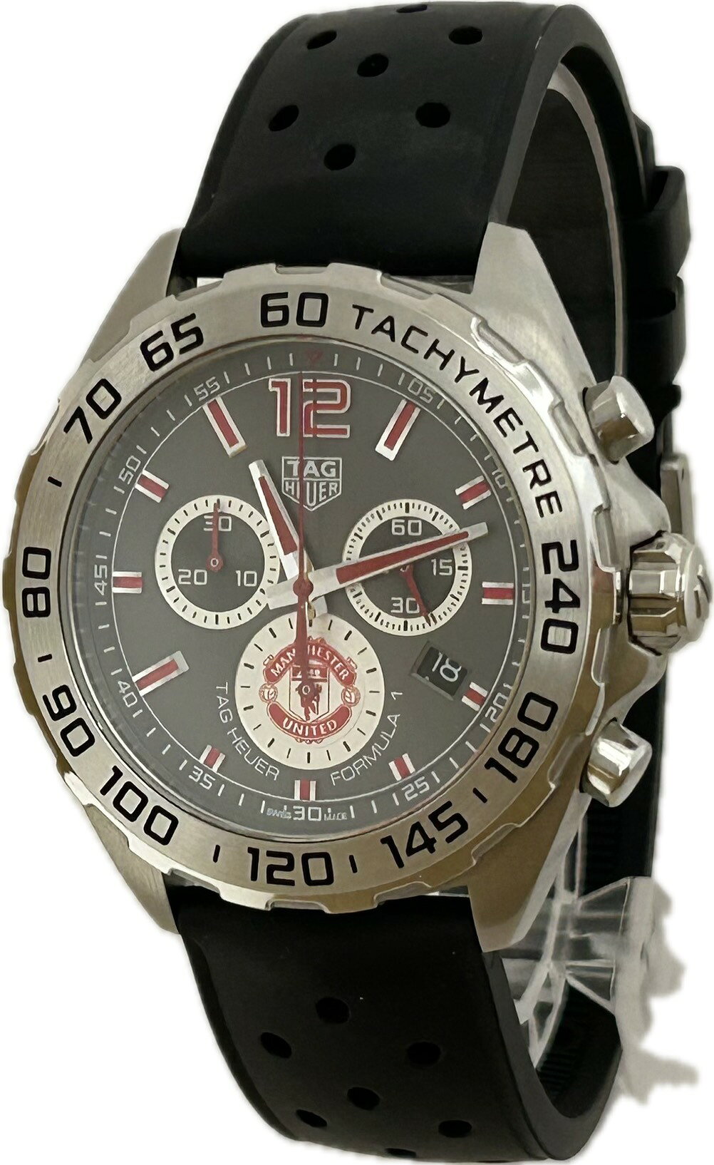 【中古】Tag Heuer タグホイヤー フォーミュラ1 マンチェスター ユナイテッド CAZ101M.FT8024 メンズ クオーツ A5146