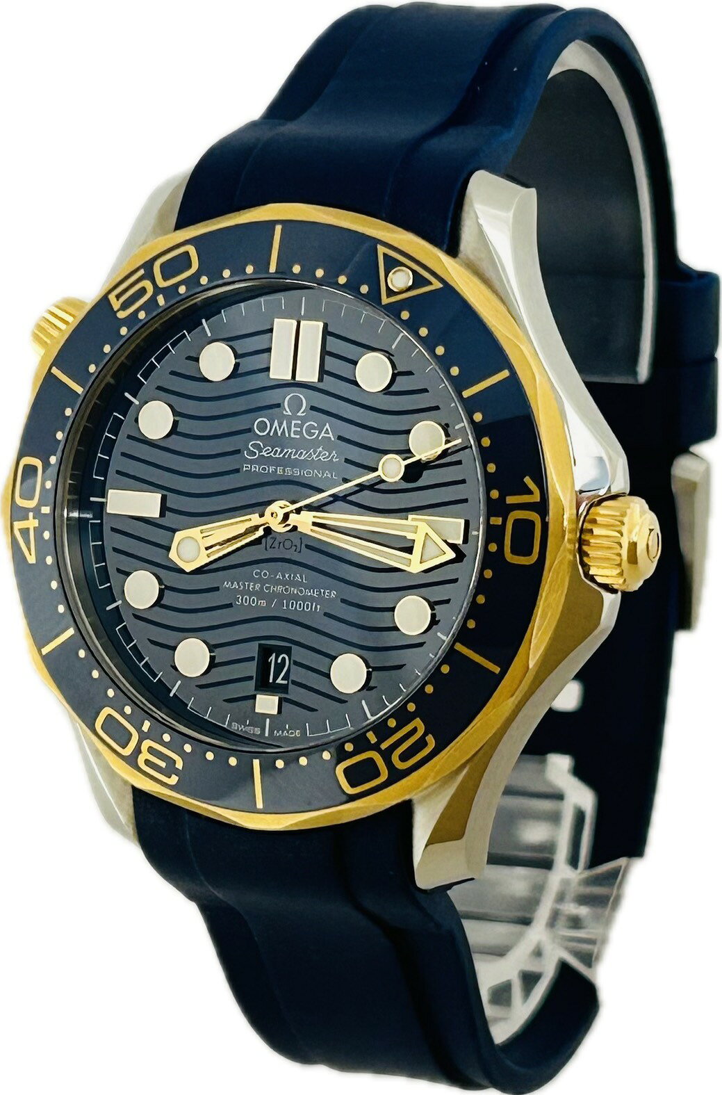 C, L, R, W - 【中古】Omega オメガ シーマスター ダイバー300M 210.22.42.20.03.001 メンズ 腕時計 自動巻き A4924