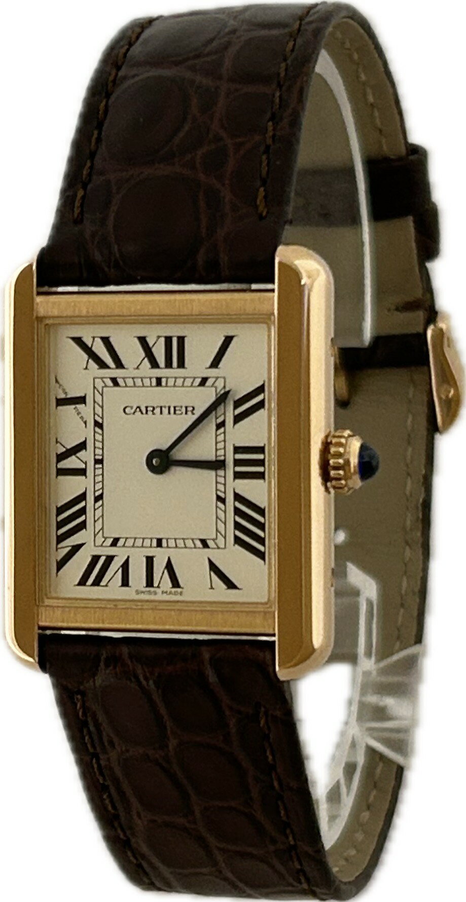 【中古】Cartier カルティエ タンク ソロ W5200024 SM レディース 腕時計 クオーツ A4882