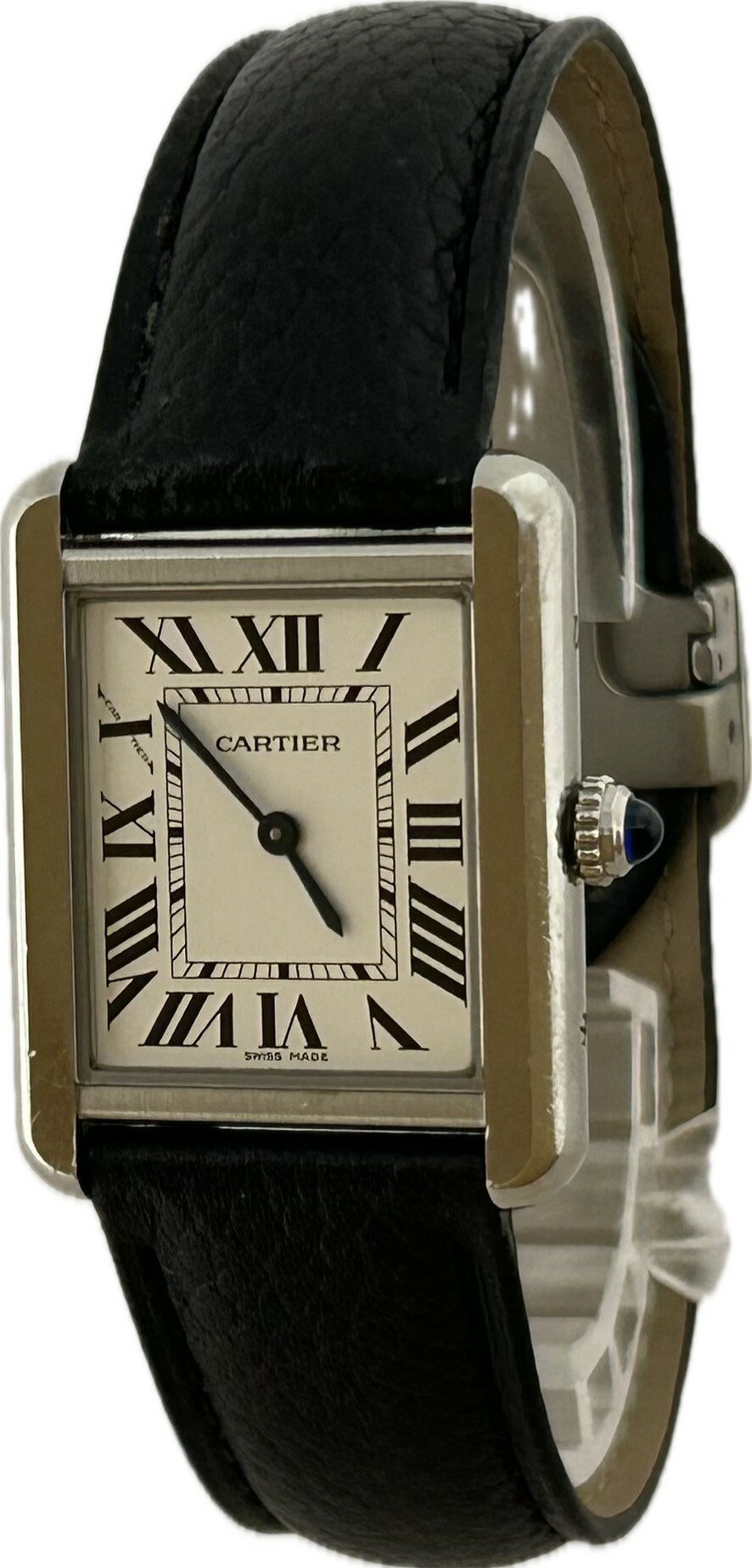 【中古】Cartier カルティエ タンク ソロ 3170 WSTA0030 SM レディース 腕時計 クオーツ A5015