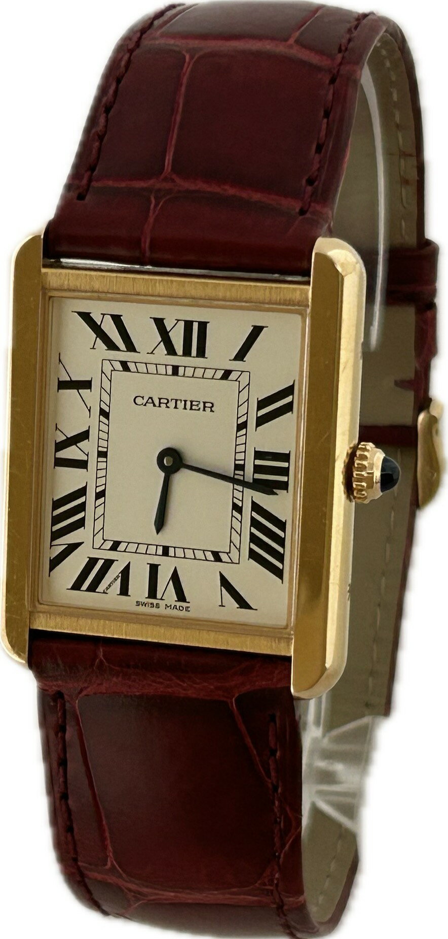 【中古】Cartier カルティエ タンク ソロ W5200025 3167 LM ユニセックス 腕時計 クオーツ A4940