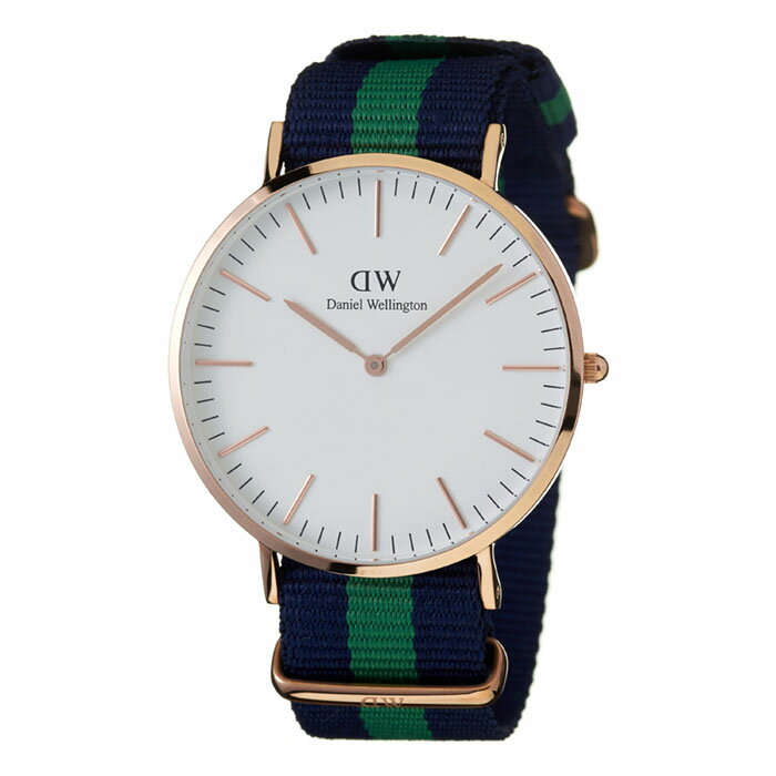 ダニエルウェリントン 腕時計 40mm Daniel Wellington 腕時計 ダニエル ウェリントン 時計 クラシック ワーウィック ローズ CLASSIC 40mm メンズ レディース 男女兼用腕時計 オフホワイト 0105DW ファッション 人気 定番 冬 プレゼント ギフト 観光