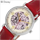 ディズニー[Disney]ディズニーの人気キャラクターの可愛い模様が特徴のダブルダイアルの時計。全体をクラシカルにまとめつつも、手書き風のイラストで親しみやすい雰囲気に。ベルトの剣先に型押しされたワンポイントがアクセント。型番WD-B02-...