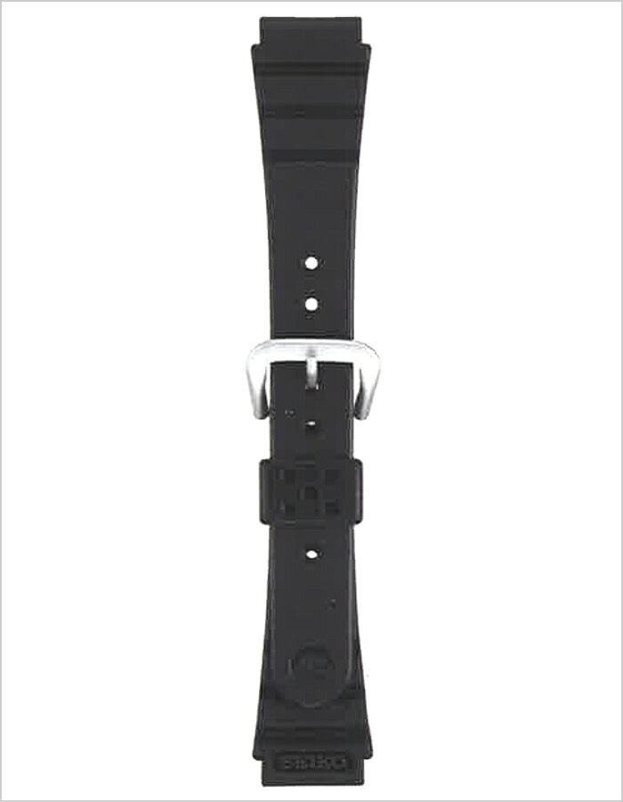 腕時計を探すならウォッチラボのセイコーウレタンベルト 替えベルト SEIKOベルト SEIKO 替えベルト セイコー ウレタンベルト ベルト カン幅：17mmメンズ DAL6BP 腕時計用バンド 純正 ダイバーバンド 交換用 替え ブラック シルバー 卒業 入学 就職 祝い 中学生 高校生 大学生 社会人 新社会人｜アングル2