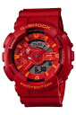 カシオ腕時計 CASIO時計 CASIO 腕時計 カシオ 時計 Gショック G-SHOCK メンズ レッド GA-110AC-4AJF アナデジ デジタル 液晶 防水 オール レッド グレー 卒業 入学 就職 祝い 中学生 高校生 大学生 社会人 入試 受験 お祝い 冬 プレゼント ギフト 観光