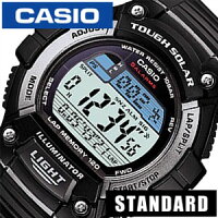 カシオ腕時計 CASIO時計 CASIO 腕時計 カシオ 時計 スタンダード STANDARD メンズ グレー W-S220-1AJF デジタル タフソーラー 液晶 防水 ブラック ブルー プレゼント ギフト 卒業 入学 就職 祝い 中学生 高校生 大学生 社会人 春 入試 受験 成人式 お祝い