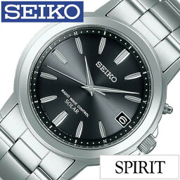 セイコースピリット セイコー スピリット 腕時計 SEIKO 時計 SPIRIT SEIKO 腕時計 セイコー時計 メンズ ブラック SBTM169 メタル 正規品 ソーラー 電波 流通 限定 防水 シルバー 卒業 入学 就職 祝い 中学生 高校生 大学生 社会人 受験 母の日 観光 遠足 旅行