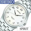 ֥ ԥå ӻ SEIKO  SPIRIT SEIKO ӻ   ۥ磻 SCXP027 ᥿  ή  ǥ С ץ ´   ˤ  ⹻  Ҳ   ˤ ץ쥼 ե Ѹפ򸫤