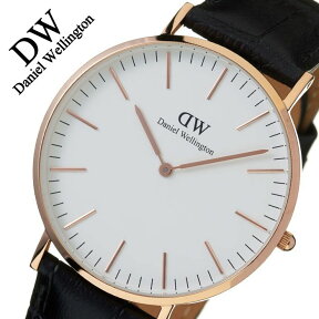 ダニエルウェリントン腕時計 Daniel Wellington ダニエル ウェリントン 時計 クラシック リーディング Classic Reading メンズ レディース ユニセックス ホワイト 0114DW 革 ベルト ブラック オフホワイト ローズ ゴールド 冬 新社会人 プレゼント ギフト 観光 遠足 旅行