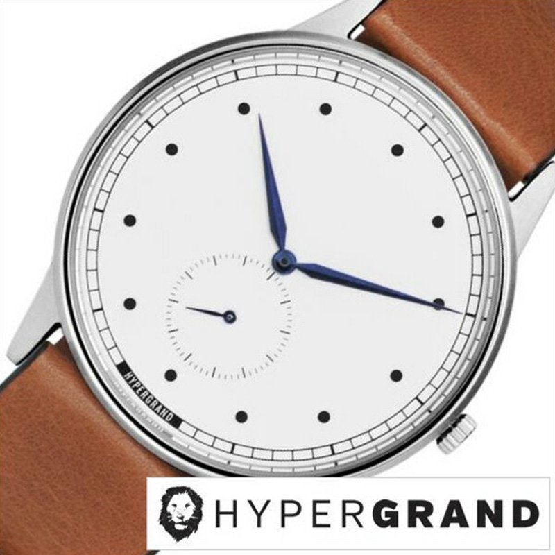 【10%OFF \1,815-円引】ハイパーグランド腕時計 HYPERGRAND時計 HYPER GRAND 腕時計 ハイパー グランド 時計 シグネチャー クラシックレザー SIGNATURE LEATHER メンズ レディース 男女兼用 ホワイト CWSGSWHNY 正規品 シンプル お祝い プレゼント ギフト 観光 遠足 旅行