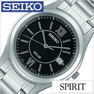 セイコー スピリット 腕時計 SEIKO 時計 SPIRIT SEIKO 腕時計 セイコー時計 メンズ ブラック SBPN061 メタル ベルト 正規品 防水 ソーラー シルバー 中学生 高校生 大学生 入学祝い 卒業 入学 就職 祝い 高校生 大学生 社会人 入試 受験 冬 新社会人 プレゼント ギフト 旅行