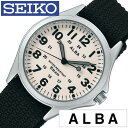 セイコー アルバ 腕時計（メンズ） セイコー アルバ 腕時計 SEIKOALBA時計 SEIKO ALBA 腕時計 セイコー アルバ 時計 メンズ ホワイト AQPK401 NATO アナログ スタンダード ブラック アイボリー シルバー 卒業 入学 就職 祝い 中学生 高校生 大学生 社会人 入試 受験 新社会人 プレゼント ギフト 観光 遠足 旅行