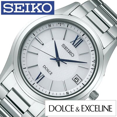 セイコー ドルチェ&エクセリーヌ 腕時計 SEIKO DOLCE&EXCELINE 時計 セイコー時計 メンズ シルバー SADZ185 人気 流行 ブランド ソーラー電波時計 防水 メタル ベルト 卒業 入学 就職 祝い 大学生 社会人 入試 受験 冬 プレゼント ギフト