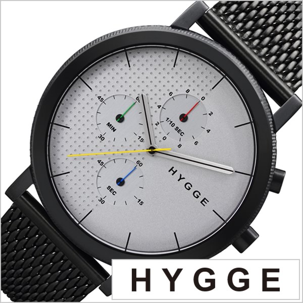 ヒュッゲ 時計 HYGGE 腕時計 2204 メンズ レディース ホワイト HGE020004 正規品 北欧 ミニマル シンプル 個性的 インテリア 人気 ブランド ペアウォッチ ユニセックス デザイナーウォッチ フ…