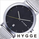 ヒュッゲ 時計 HYGGE 腕時計 2203 メンズ レディース ブラック HGE020061 正規品 北欧 ミニマル シンプル 個性的 インテリア 人気 ブランド ペアウォッチ ユニセックス デザイナーウォッチ ファッション コーデ ブラウン シルバー 冬 新社会人 プレゼント ギフト 観光 旅行