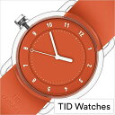 ティッド ウォッチズ 時計 No.3 限定モデル 38mm メンズ レディース TID watches 腕時計 オレンジ TID03-38OR 正規品 北欧 ミニマル 人気 ペアウォッチ ナンバースリー クリア TR90 ラバー ファッション シンプル おしゃれ 観光 遠足 旅行